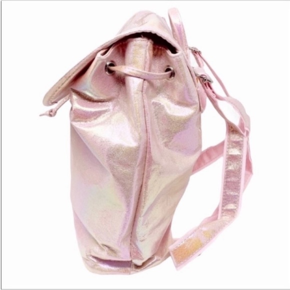 Iridescent Mermaid backpack NEW pink - Picture 4 of 8